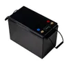 12V 200AH LIFEPO4 Lithiumbatterij 4S 12.8V met spanningsdisplay voor 1200W Omvormer Boot Golfkar UPS