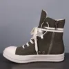 Vintage Heren Canvas Laarzen Ademend Zomer Mannen Militaire Laarzen High Street Fashion Sneakers P25D50