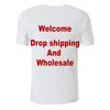 T-shirts personnalisés imprimés en 3D, t-shirts d'été de grande taille, conception pour baisse et vente en gros, hauts unisexes, chemises pour hommes grands et grands 220224