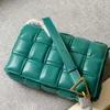 Summer Green Crosbody Messenger Torby Lady Fashion Shopping Tows Square Litera Plain Hasp Paski na ramię torebki klasyczne słynne projektant portfela