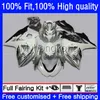 Injection For SUZUKI GSXR 1000CC 1000 CC 2009 2010 2011 2012 2013 2015 2016 Body Silvery white 28No.80 K9 GSXR-1000 GSX-R1000 09-16 GSXR1000 09 10 11 12 13 14 16 OEM Fairing