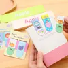 Bokm￤rk 4 Pack Cute Cartoon Animal Carnival Party Magnet Bokm￤rken Set Magnetic Material Paper Clips Page Office School Supplies H6951