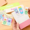 Bookmark 2pcs / pack Cartoon Animals Elephant Koala Crocodile Metal Bookmarks For Books Clip Pinesery Office E0236