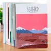 1PC B5 Cartoon Illustration Notebook 60 -sidor Koncise Style Notepad Stationery School Office Supplies T200727