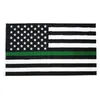 90*150cm Black American Flag Polyester No Quarter Will Be Given US USA Historical Protection Banner Flag Double-Sided Indoor