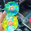 Fidget Toys Penser Échecs Dessin Animé Décompression Jouet Porte-clés Pousser Bulle Pendentif De Noël Cadeau