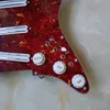 Upgrade Loaded Guitar Pickguard Configuration SSS White MINI Humbucker Pickups High Output DCR 3 Single Cut Way Switch 20 Tones More