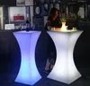 New Commercial Furniture Led illuminated Bar Chair seat waterproof light up stool chair outdoor use with remote control