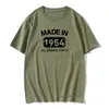 T-shirts pour hommes en 1954 anniversaire hommes T-shirt 67 ans coton familial graphique Vintage T-shirts rétro père grand-père mari hauts T-shirts