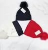 Lüks Kış Bonnet Pırlanta Beanie Erkek Kadın Moda Tasarımcıları Kadın Günlük Örgü Yün Sıcak Gorro Beanies Kafatası Kapakları Açık H2532