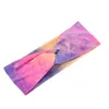 Tie-dye stretch katoen hoofdband voor vrouwen elastische hoofddeksels tulband hoofd sjaal dames bandage hoofd wrap haaraccessoires