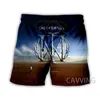 Pantaloncini da uomo Cavveding 3D Stampato Teatro Dream Teatro Summer Beach Streetwear Quick Dry Casual Sweat per le donne / uomini U02