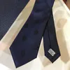 2021 Cravatta di seta di fascia alta Fashion Design Mens Business Cravatte di seta Cravatte Jacquard Business Cravatta da sposa Cravatte con scatola 2109100282P