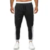 Mäns byxor manliga byxor bottnar dragsko harem fickor joggare sweatpants jogging casual