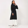 MAIFUN Robe pour femmes Casual Sports Fermeture à glissière en métal SSretch Taille haute Contraste Couleur Couture à manches longues Robe décontractée 210706