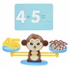 Digitale Aap Pinguïn Balancing Scale Educatieve Math Number Board Game Kids Leren Montessori Mathematics Toys Factory Beste