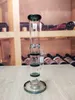 10.6 Cal Lake Niebieski Trzy Warstwy Szklane Rury Wodne Bongs Filtr Hookh Beaker Bong 14mm Bowl