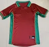 1998 2012 2016 2010 Portuguesa Retro C.RONALDO fotbollströjor hemma FIGO nani 2002 2004 Spelversion JERSEY PUI COSTA