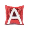 Style Mermaid Sequin Pillow Cover Sublimation Cushion Throw Decorative Pillowcase That Change Color Gifts Girl C A