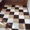 Splicing tapijten voor Woonkamer Pluche Zachte Klimmen Mat Tapijt Split Joint Bath Anti-Skid Rugs Roze Shaggy Area 30 * 30cm