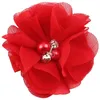 Baby Floral Hairpins Chiffon Hairgrip Kids Girls Hair Accessories Child Hair Clips Flower Clips Princess Headwear