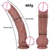 Consoladores NXY de 11,41 pulgadas de largo, pezón de goma de silicona enorme realista, consolador grande, juguete de masturbación para mujeres adultas, sexo Anal, mujeres 1210
