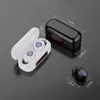 Kablosuz Kulaklık Kulaklık Çip Dokunmatik Kontrol Kulaklık Su Geçirmez 6D Stereo SportTransparency Metal Rename GPS Kablosuz Şarj Bluetooth