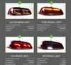 2 szt. Samochodowe światła tylne części do VW Passat B7 Wersja EUR TAILLights Lampa tylna LED Sygnał hamulca DVersing Parking Light Facelift Upgrade 2011-16