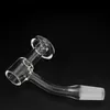 20mm OD Terp Slurper Beveled Edge Smoking Quartz Banger 10mm 14mm Male Female US Grade Weld Banger For Glass Bongs Smoking Accessories FWQB02