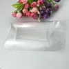 Regalo Wrap 2.5 * 6.5 * 13.5 cm 50pcs stile trasparente cuscino in PVC imballaggio wedding favore / Bridal Candy Boxes Forniture per feste Souvenir1