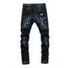 PLEIN BEAR Classic Fashion PP Man Jeans Rock Moto Mens Casual Design porwane spodnie w trudnej sytuacji Skinny Denim Biker Jeans 157514