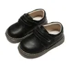 Jungen Schulschuhe echtes Leder Studentenschuhe schwarz Frühling Herbst Schuhe für Kinder Chaussure Zapato Menino Kinderschuhe 210306