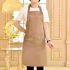 أزياء الطبخ المطبخ المئزر للمرأة الرجال الشيف النادل مقهى متجر شواء تصفيف الشعر مآزر مخصص هدية المرايل 210622