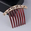 Hair Clips & Barrettes Arrival Elegant Bridal Jewelry Plastic Comb With Rhinestone Combs For Women Girls Wedding Accessories Bijoux