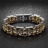 V.YA Punk Stainless Steel Men Biker Bicycle Motorcycle Chain Man Bracelets & Bangles Fashion Jewelry Charm Gifts