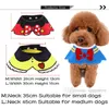 SUBLIMATION IMPRESSION DE CHIENS CHIENS CHIEN CHIEN Vêtements Polyester Mignon Arc Foulard pour petits chats de chien Yorkshire Chiwawa Pets Soft and Réglable Foulards A239