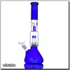 Colorful Tire inner core hookahs small beaker bong 13 inches glass bongs with 14mm glass bowl accessories