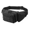 Sacs de taille Sac tactique Gun Holster Militaire Fanny Pack Sling Épaule Poitrine extérieure Assult Caché Carry327j