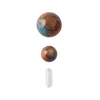 DHL!! Beracky Glass Smoking Terp Slurper Pearls Set mit Quarzpille 14 mm 22 mm OD Murmeln Sets für Slurpers Banger Nails Wasserbongs Dab Rigs