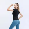 Lu*lemon Swift Short Sleeve Clothing Tops Tees T-Shirt Women Short-sleeved girls joggers T-shirts Running Tech Sports Breathab