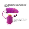Eggs 10 velocità telecomando senza fili USB ricaricabile vibrazione sesso amore vibratore giocattoli per le donne viola nero erotico 1124
