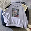 Mens Causal Hoodies City Night Illustration Cartoons Print Sweatshirts 2021 Nieuwe Merk Hip Hop Losse Hooded Streetwear Hoody Mens H1227