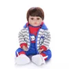 Keiumi simulation silicone reborn poupées si vraiment comme des bébés nouveau-né poupée pour garçon ou fille cadeaux d'anniversaire kid cadeaux en vinyle doux Toy Q0910