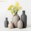 Nordic Vase Украшение Цветочный горшок Цветочный корзина Цветочный Ваза Ваза Украшения Спальня Изучение Главная Свадебный Стол Украшения Стекло Ваза 210623