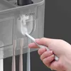 GESEW Настенная магнитная зубная щетка держатель водонепроницаемой зубной пасты Squeezer для туалета автоматический дозатор аксессуары для ванной 21130