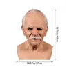 Masques de fête un autre moi-l'aîné Halloween vacances drôle Cosplay accessoire Supersoft vieil homme adulte masque visage couverture effrayant Decor216e