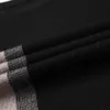 Fashion High End Designer Brand Knit Black Wool Pullover Maglione Girocollo Autum Winter Casual Jumper Abbigliamento da uomo