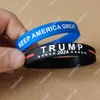Pulseira de silicone Trump 2024 para festa, pulseira Keep America Great