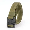 Army SWAT Jungle War Combat Tactical Belt Men's PC Quick Release Magnetic Buckle 1200D Density Nylon Military Camouflage Belts226R