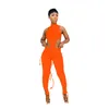 wholesale items pantsuits sportswear two piece set tracksuits outfits sleeveless trousers sweatsuit pullover legging suits klw7380
